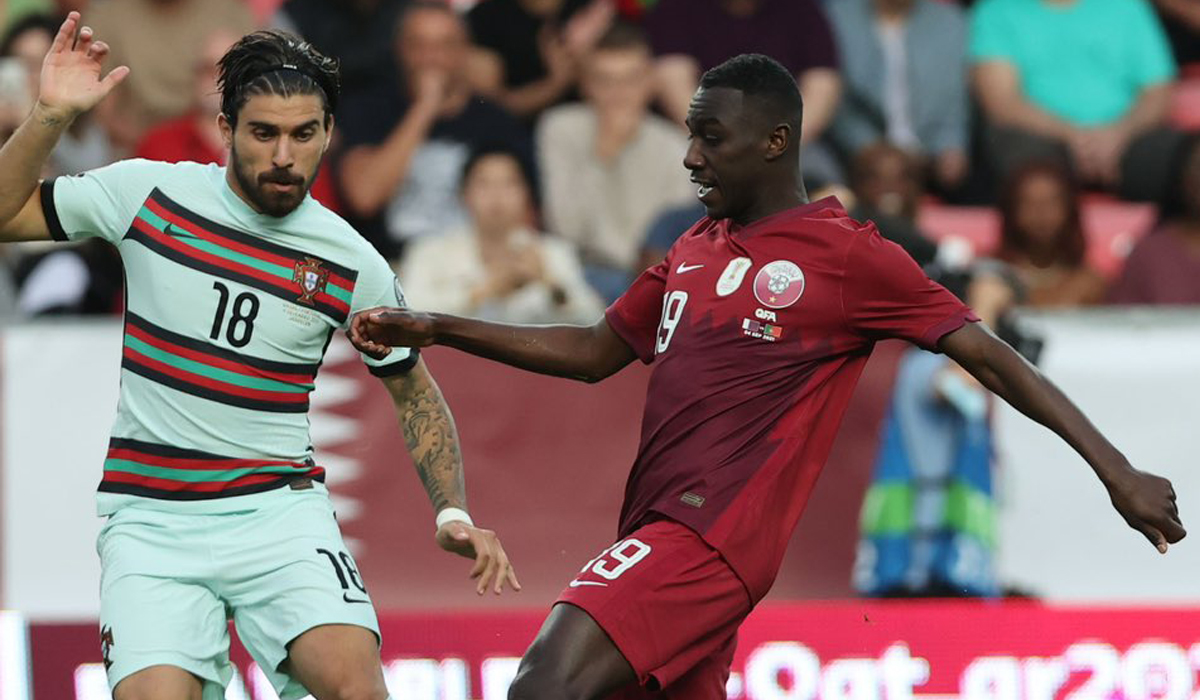 Portugal wins international friendly match against Qatar with 3-1